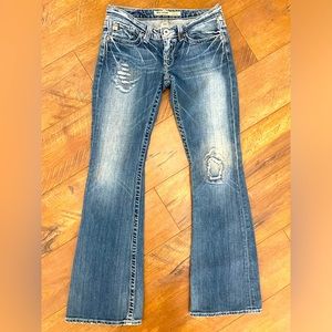 Big Star “Sweet” Ultra-Low Rise Jeans Women’s Sz 26R